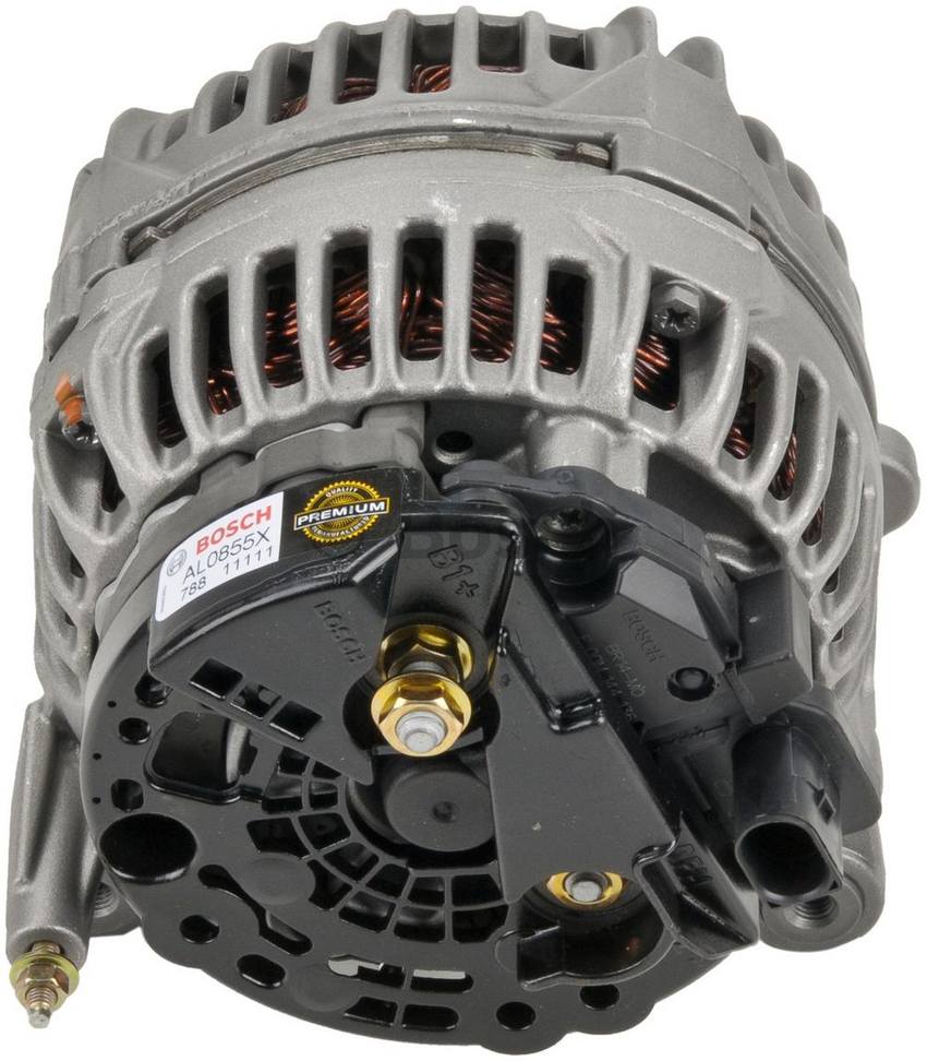 Audi VW Alternator (120A) (Rebuilt) 038903018QX - Bosch AL0855X